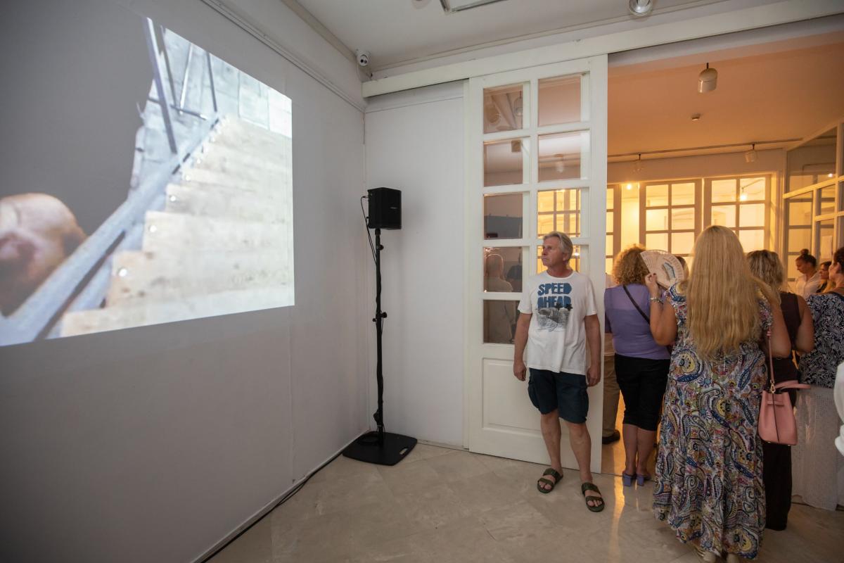 Livo Badurina's Exhibition opened in Public Library Grad